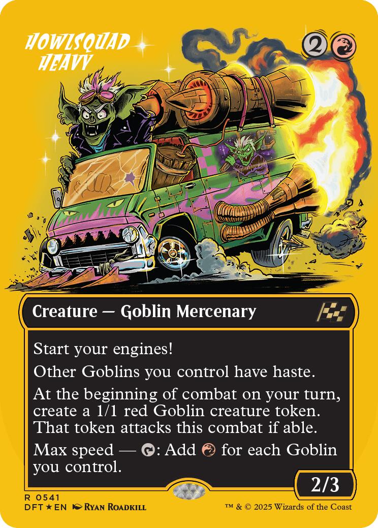 Howlsquad Heavy (Borderless) (First-Place Foil)