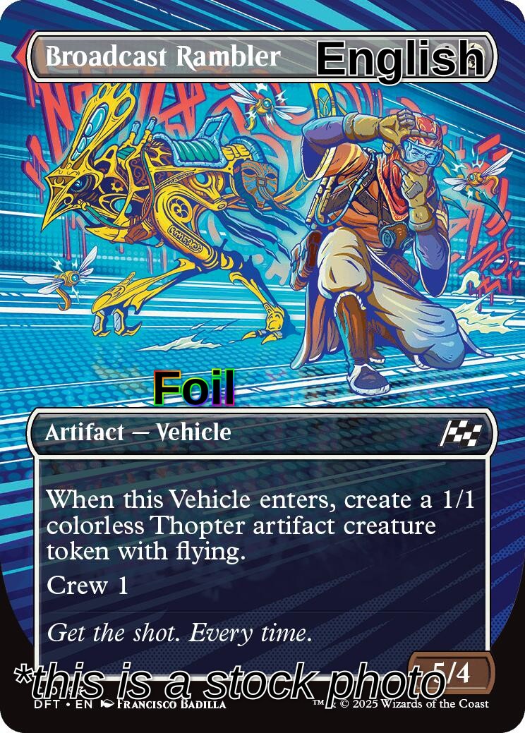 Broadcast Rambler (Borderless)