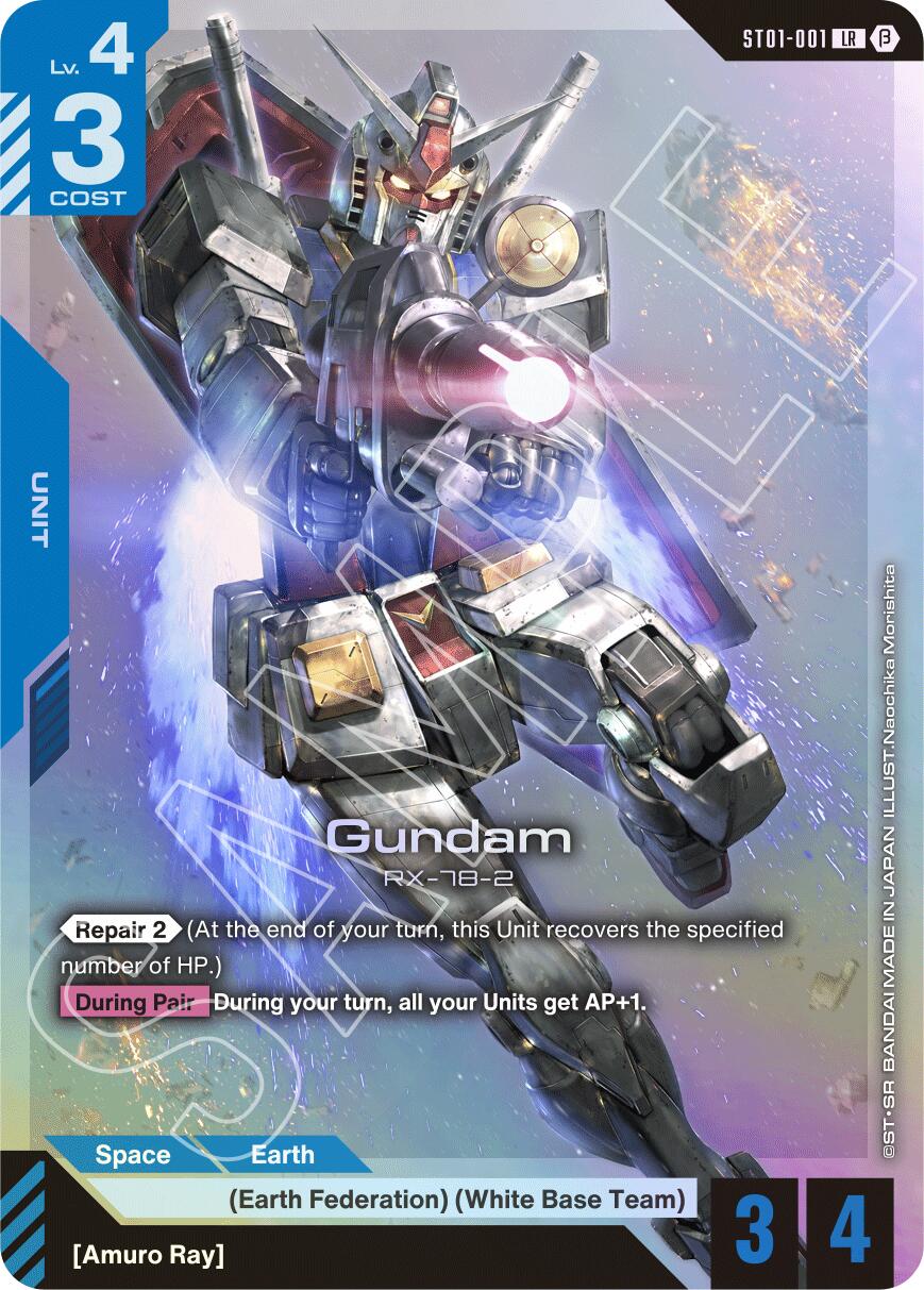 Gundam [GD01_b - ST01-001 - LR] - Edition Beta