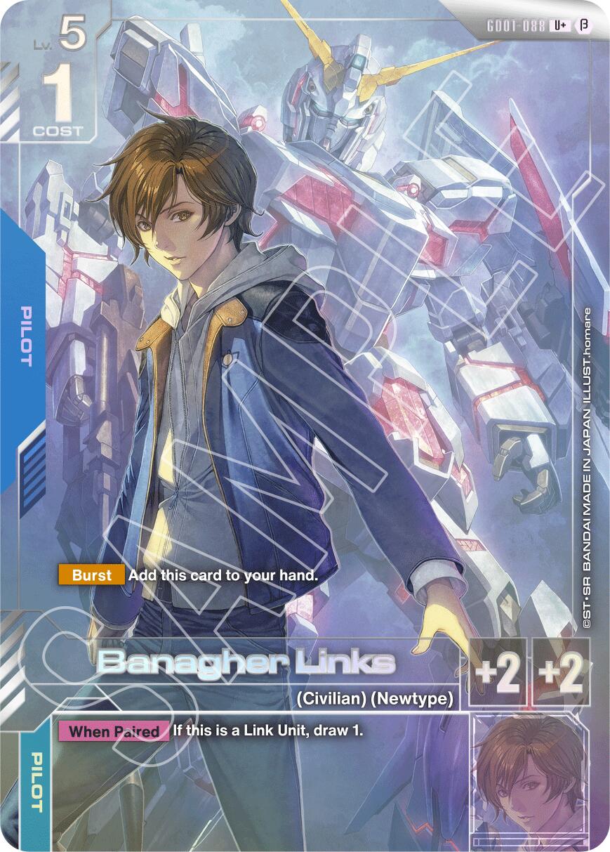 Banagher Links (U+) [GD01_b - GD01-088] - Edizione Beta