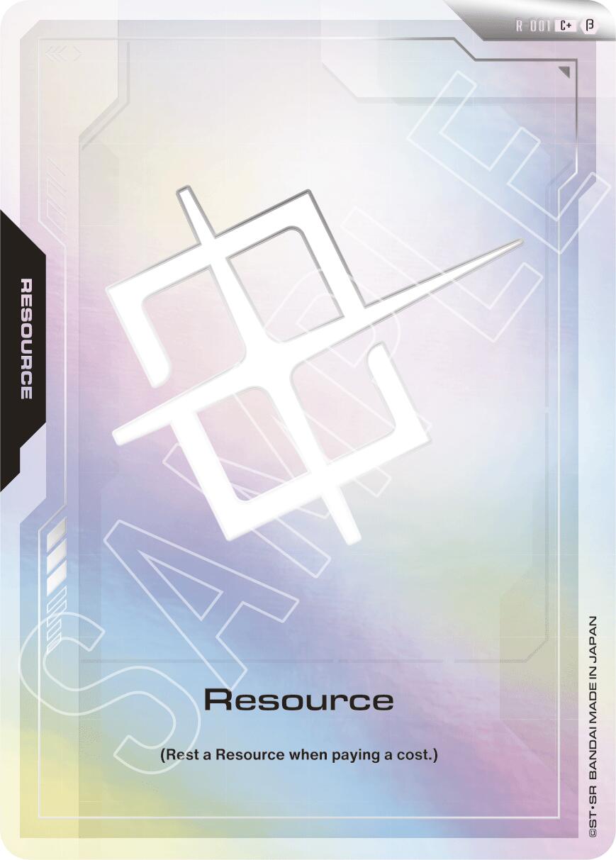 Resource (C+) [GD01_b - R-001 C+] - Edition Beta