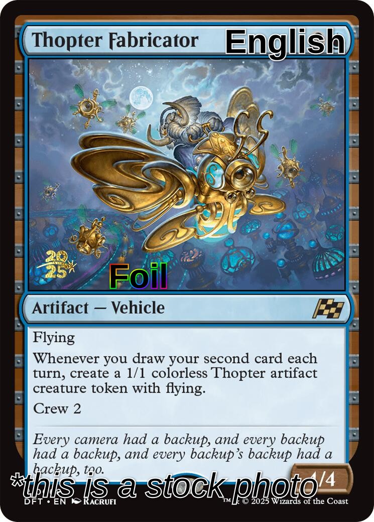Thopter Fabricator
