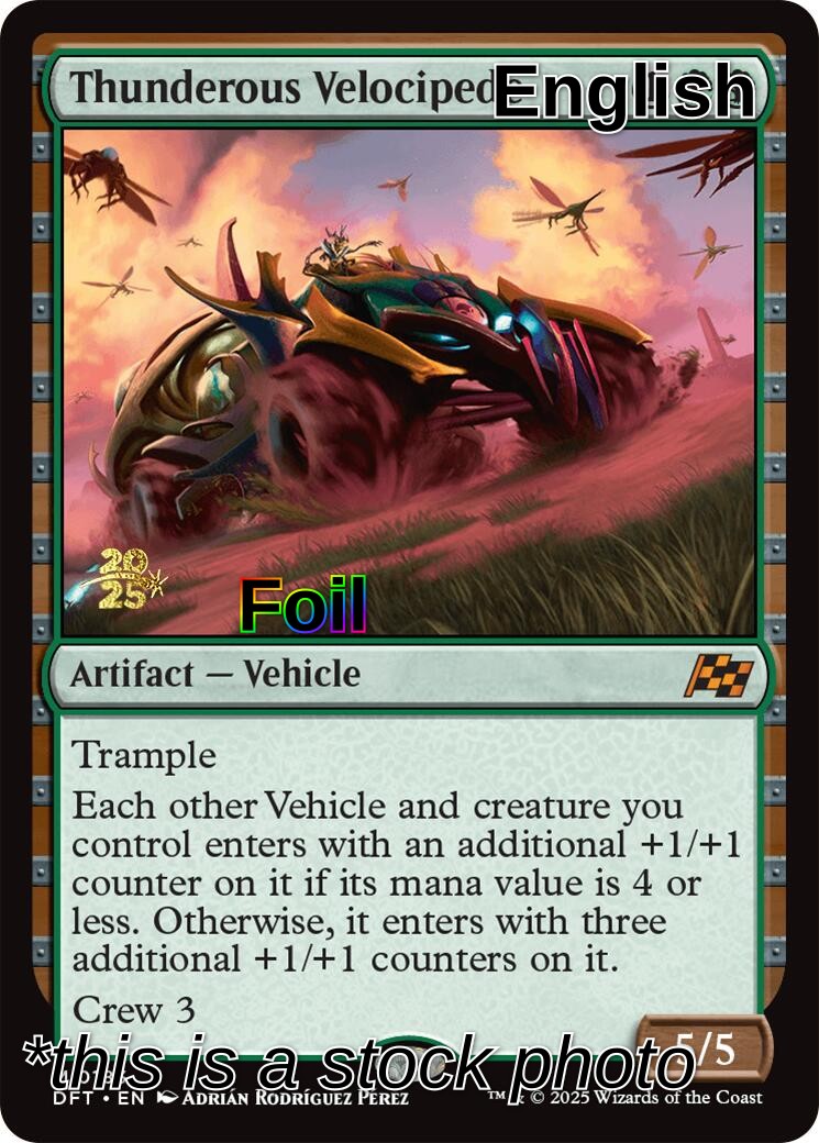 Thunderous Velocipede