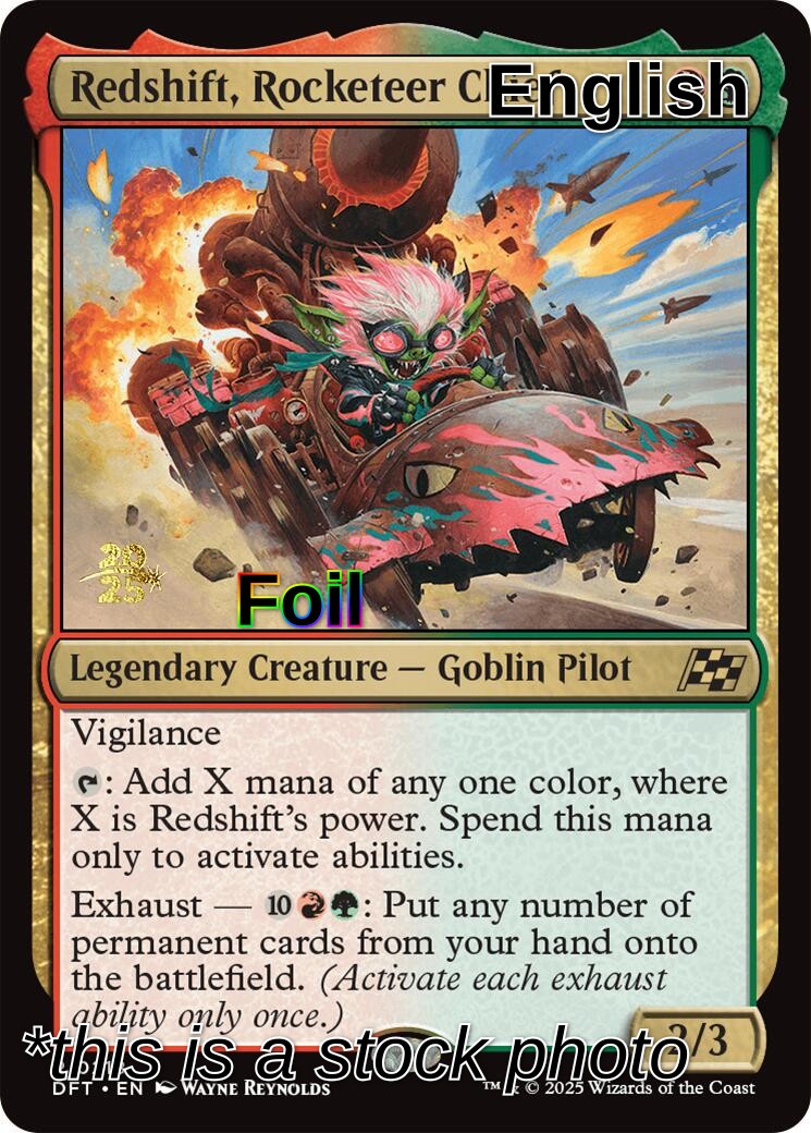 Redshift, Rocketeer Chief
