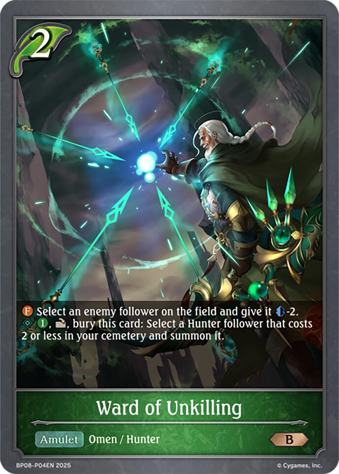 Ward of Unkilling - P04EN (Foil) [BP08 - BP08-P04EN]