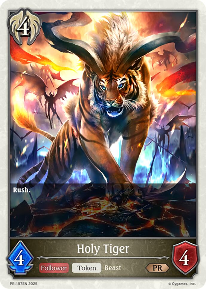 Holy Tiger [SVPR - PR-197EN - Promo] - Shadowverse: Evolve Promo Cards