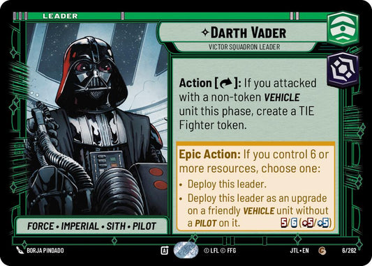 Dark Vador - Chef d'escadron Victor [JTL - 006/262] - Jump to Lightspeed