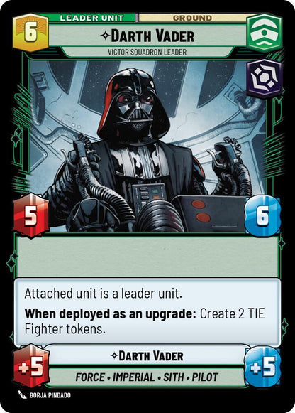 Darth Vader - Victor Squadron Leader (Back)