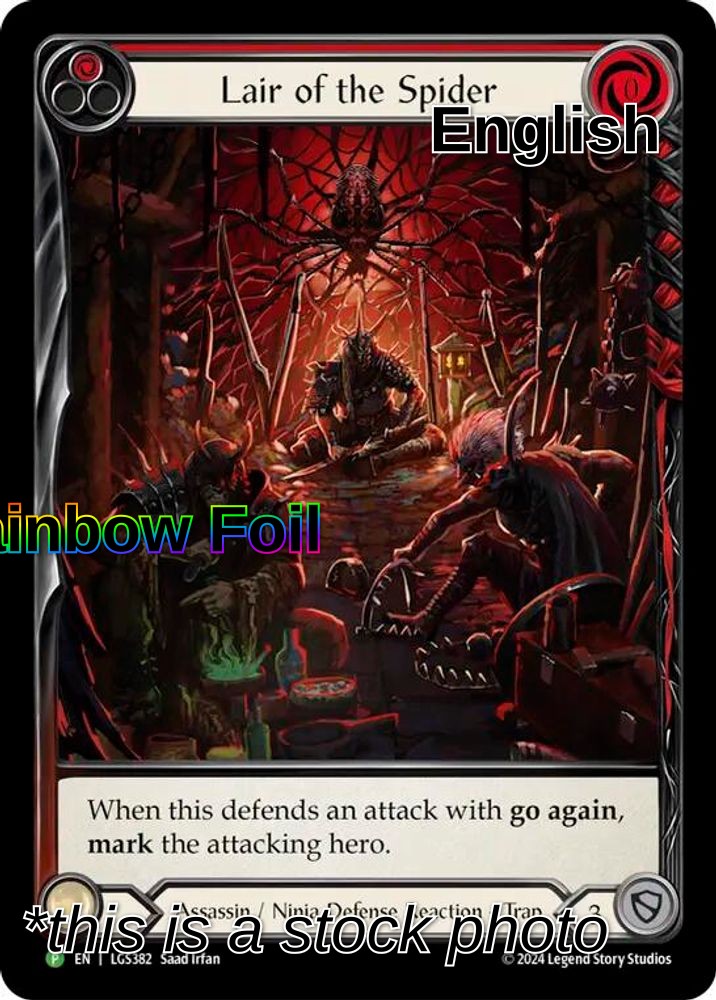 Lair of the Spider (Red) - LGS382