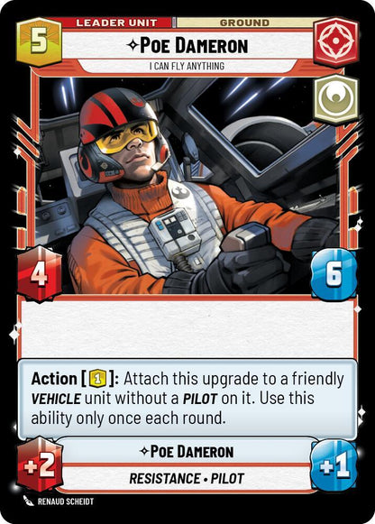 Poe Dameron - I Can Fly Anything (Back)