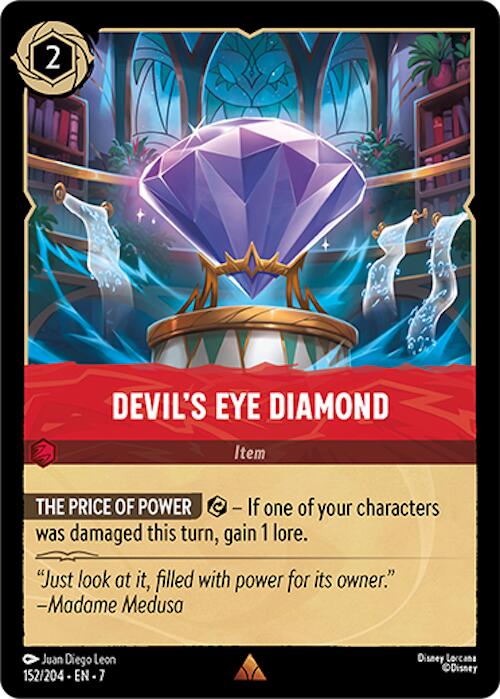 Devil's Eye Diamond [7 - 152/204 - Rare] - Archazia's Island