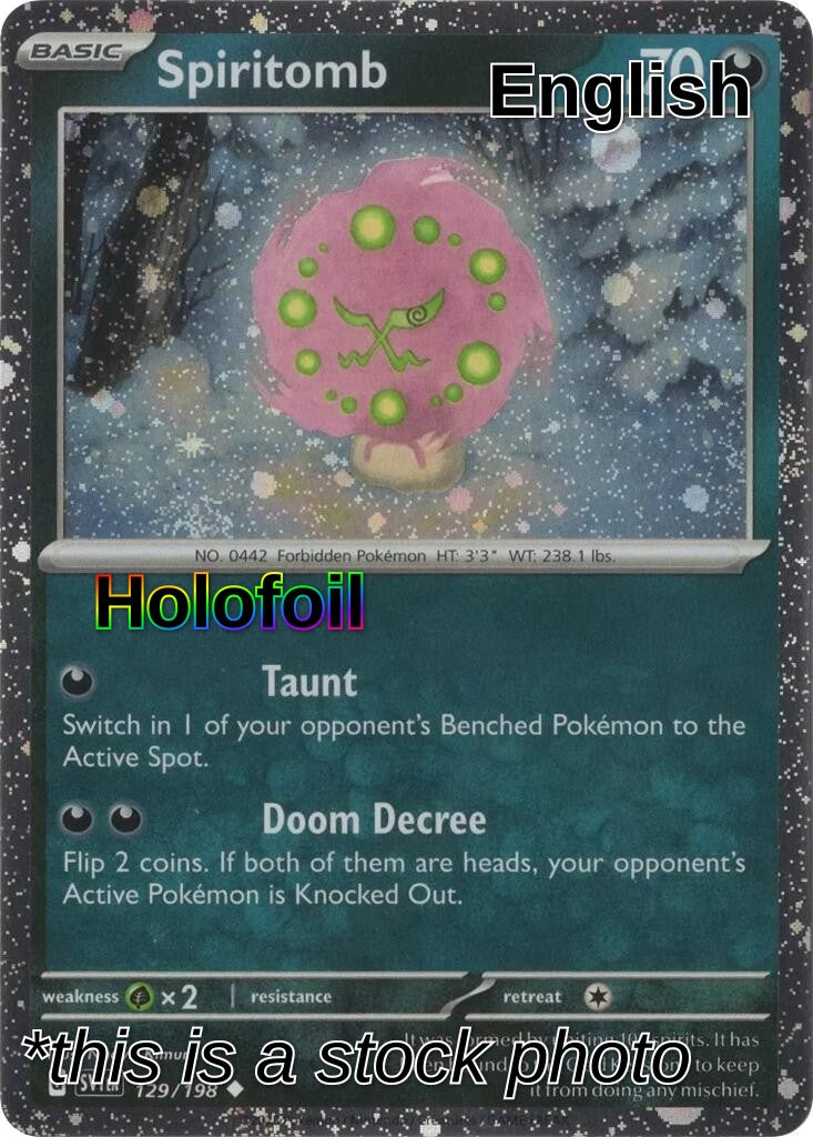 Spiritomb - 129/198 (Cosmos Holo)
