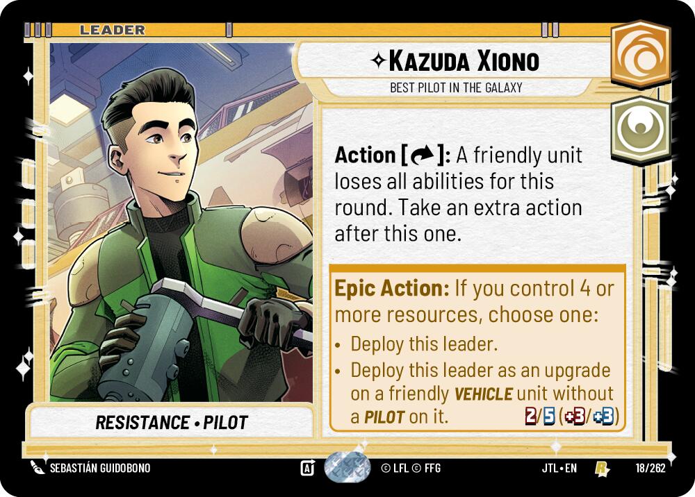 Kazuda Xiono - Best Pilot in the Galaxy