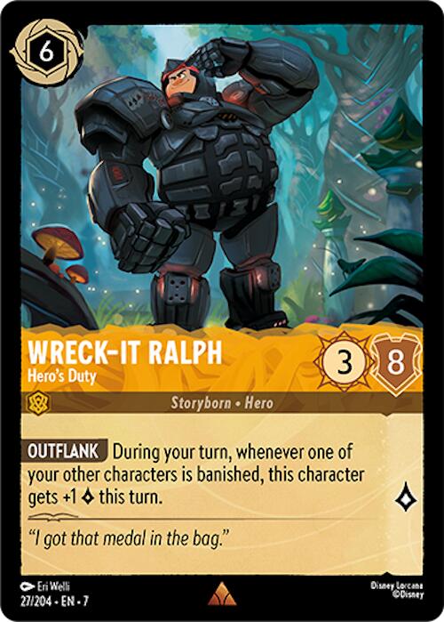 Wreck-It Ralph - Hero's Duty [7 - 27/204 - Rare] - Archazia's Island