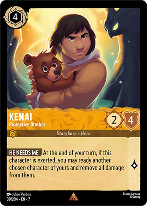 Kenai - Protective Brother [7 - 30/204 - Rare] - Archazia's Island