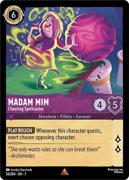 Madam Mim - Cheating Spellcaster [7 - 56/204 - Rare] - Archazia's Island