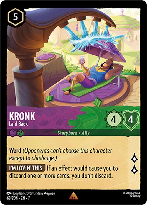 Kronk - Laid Back [7 - 63/204 - Rare] - Archazia's Island