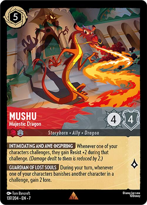 Mushu - Dragon Majestueux [7 - 137/204] - L'Île d'Archazia
