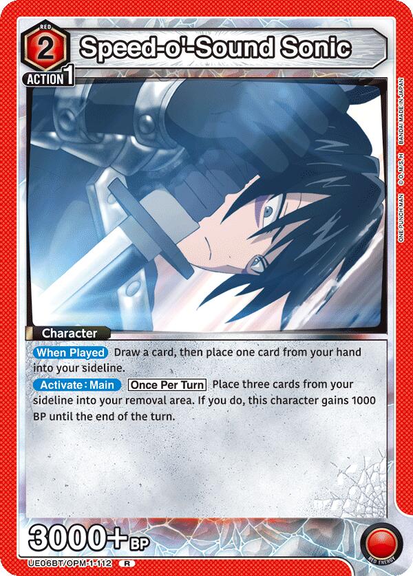 Speed-o'-Sound Sonic (112) [UE06BT - UE06BT/OPM-1-112]
