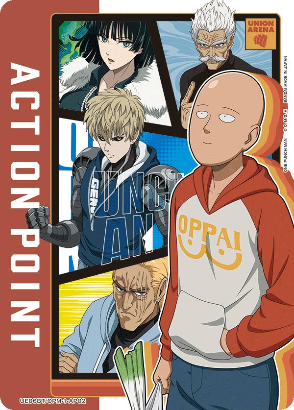 Action Point Card (AP02) [UE06BT - UE06BT/OPM-1-AP02 AP] - UE06BT: One Punch Man