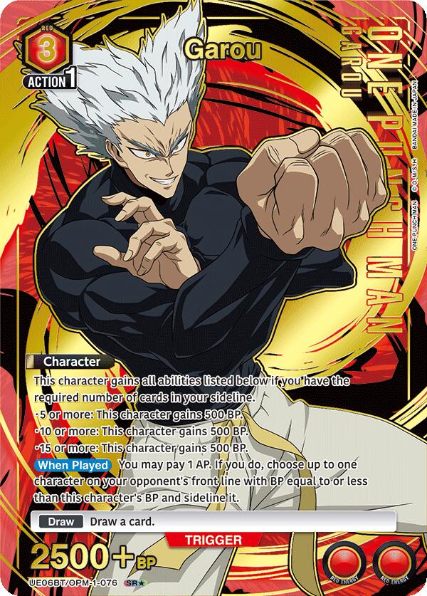 Garou (076) (SR*) [UE06BT - UE06BT/OPM-1-076 - SR*] - UE06BT: One Punch Man