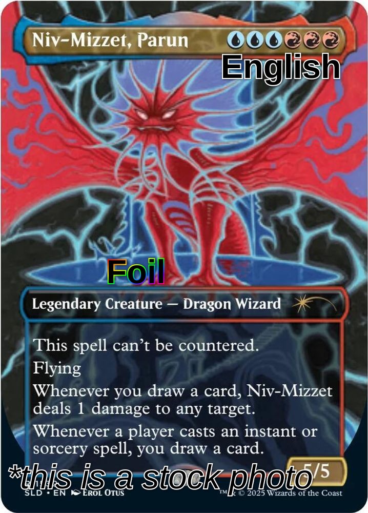 Niv-Mizzet, Parun (Rainbow Foil)