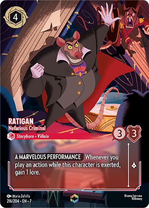 Ratigan - Nefarious Criminal (Enchanted) [7 - 216/204 - Enchanted] - Archazia's Island