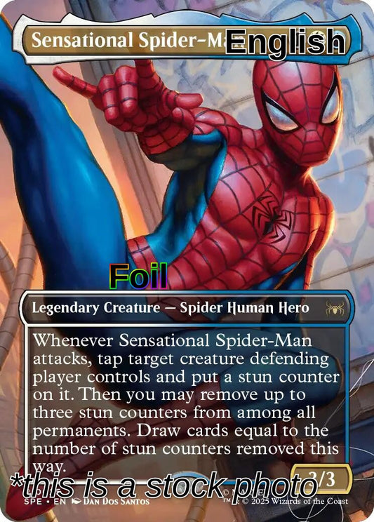Sensational Spider-Man (Borderless)