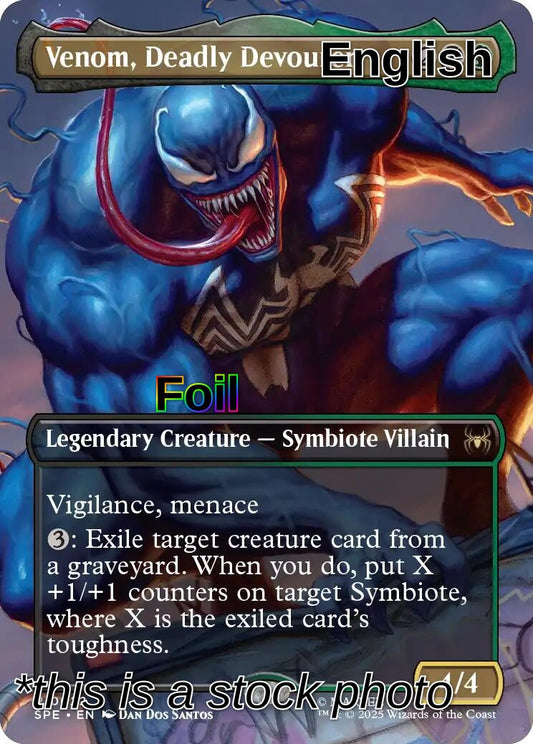 Venom, Deadly Devourer (Borderless)