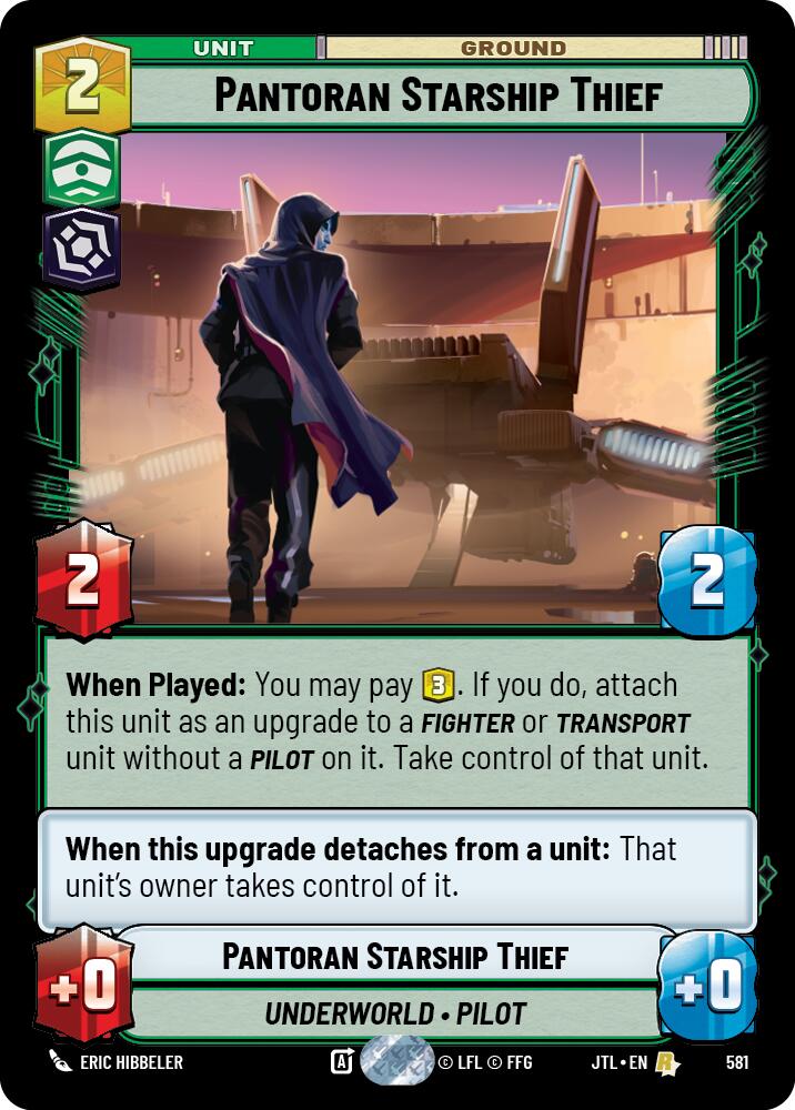 Pantoran Starship Thief (Foil) [JTL - 581]