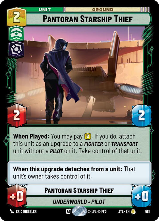 Pantoran Starship Thief (Foil) [JTL - 581]