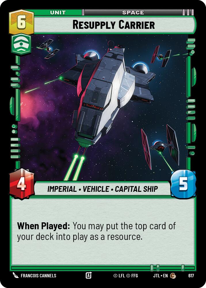 Resupply Carrier (Foil) [JTL - 617 Common] - Jump to Lightspeed