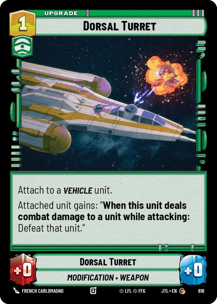 Dorsal Turret (Foil)