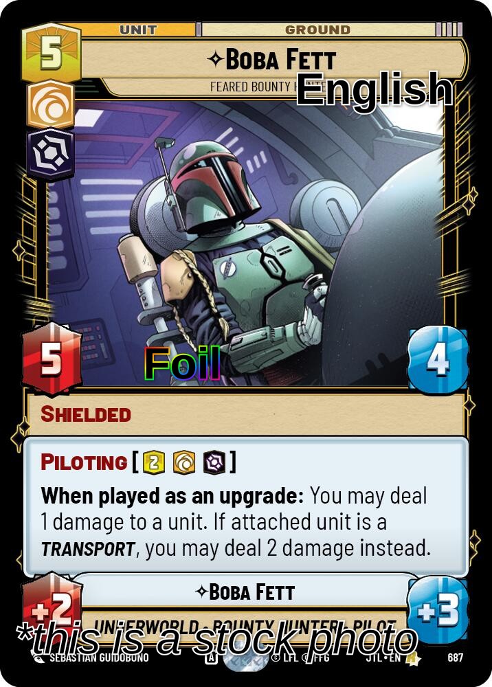 Boba Fett - Feared Bounty Hunter (Foil)