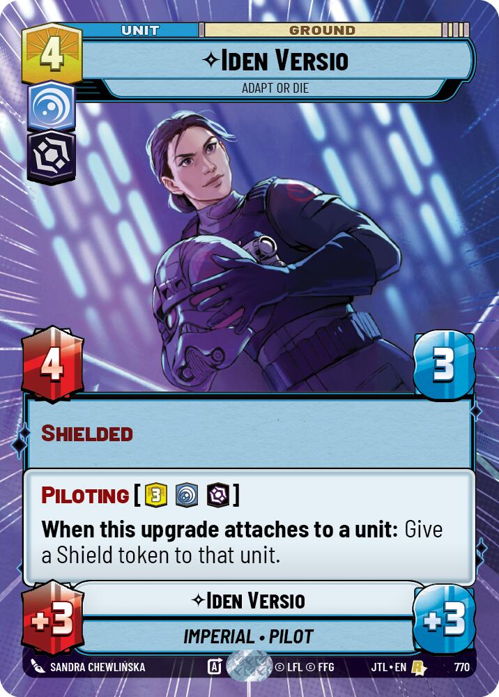 Iden Versio - Adapt or Die (Hyperspace Foil) [JTL - 770] - Jump to Lightspeed