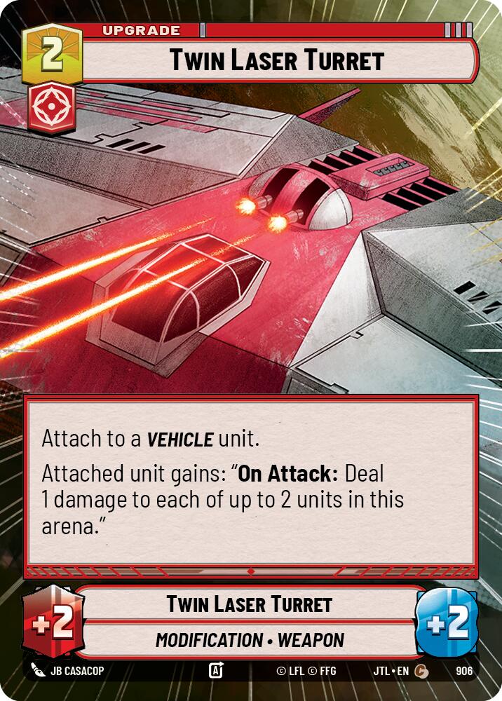 Twin Laser Turret (Hyperspace Foil) [JTL - 906]