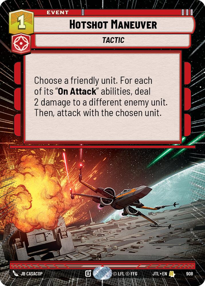 Hotshot Maneuver (Hyperspace Foil) [JTL - 908]