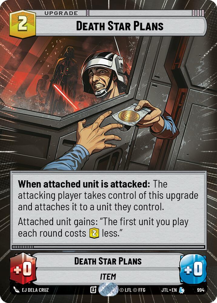 Death Star Plans (Hyperspace Foil)