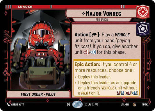 Major Vonreg - Red Baron [JTL - 011/262]