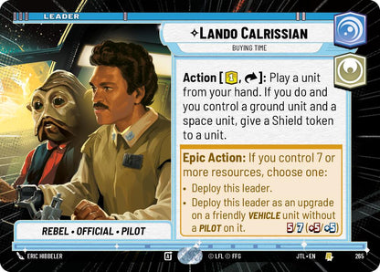 Lando Calrissian - Comprare Tempo (Iperspazio) [JTL - 265] - Jump to Lightspeed