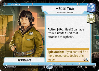 Rose Tico - Saving What We Love (Hyperspace) [JTL - 266 - Common] - Jump to Lightspeed