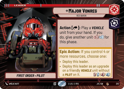 Major Vonreg - Red Baron (Hyperspace) [JTL - 273 - Common] - Jump to Lightspeed