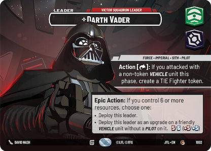 Darth Vader - Chef d'escadron Victor (Présentation) [JTL - 1002] - Jump to Lightspeed