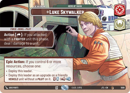 Luke Skywalker - Héros de Yavin (Vitrine) [JTL - 1008] - Sautez en vitesse lumière
