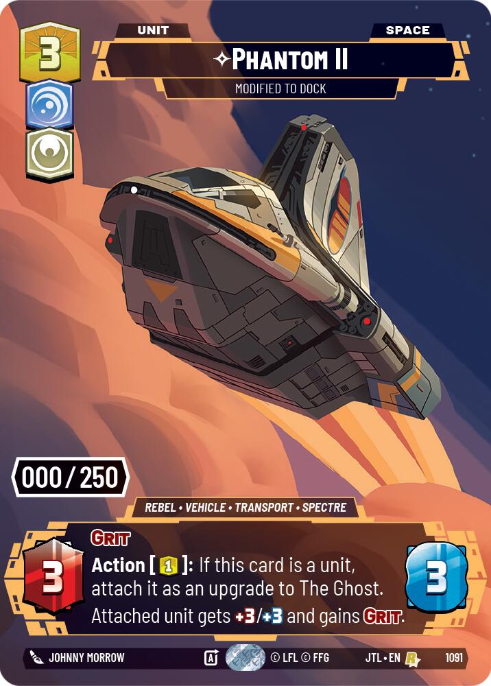 Phantom II - Modified to Dock (Serialized) [JTL - 1091] - Jump to Lightspeed