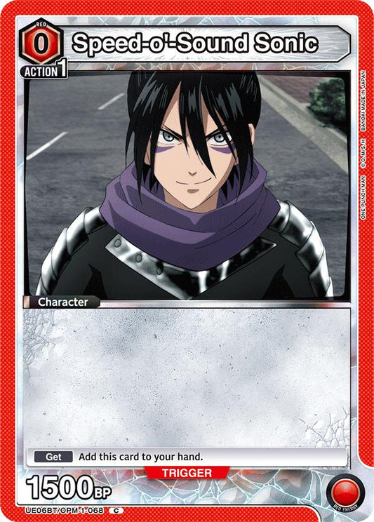 Speed-o'-Sound Sonic (068) (Box Topper Foil) [UE06BT - UE06BT/OPM-1-068]