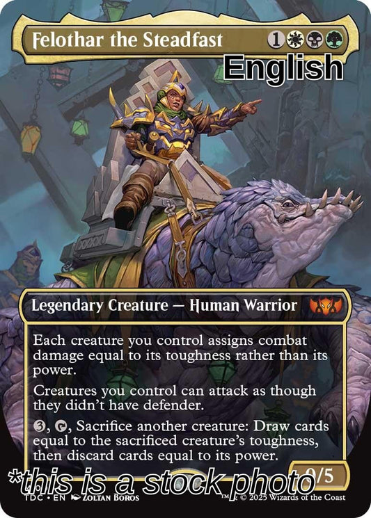 Felothar the Steadfast (Borderless)