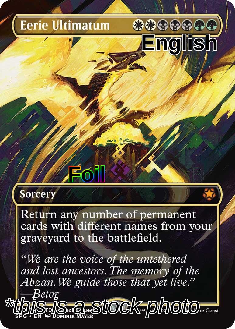 Eerie Ultimatum (Borderless)