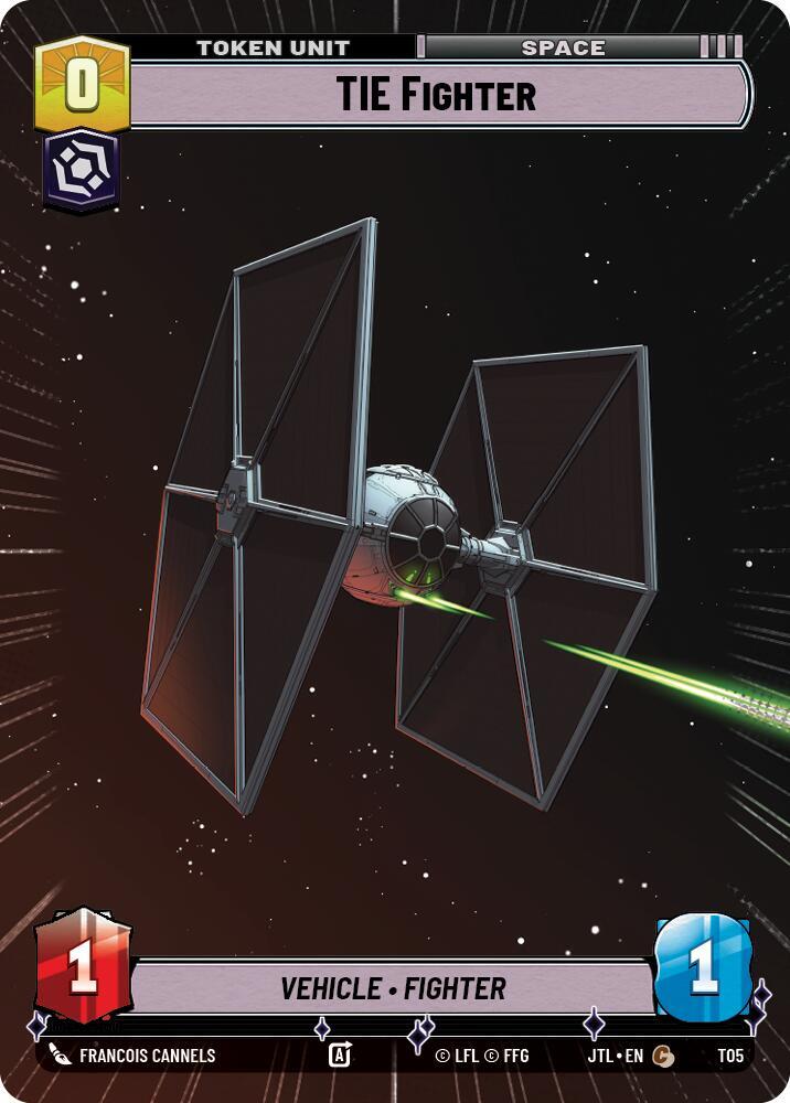 Theed Palace // TIE Fighter (Hyperspace) (Back)