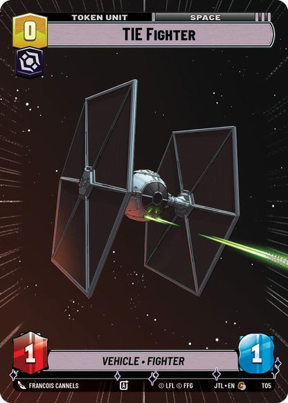 Theed Palace // TIE Fighter (Hyperspace) (Back)